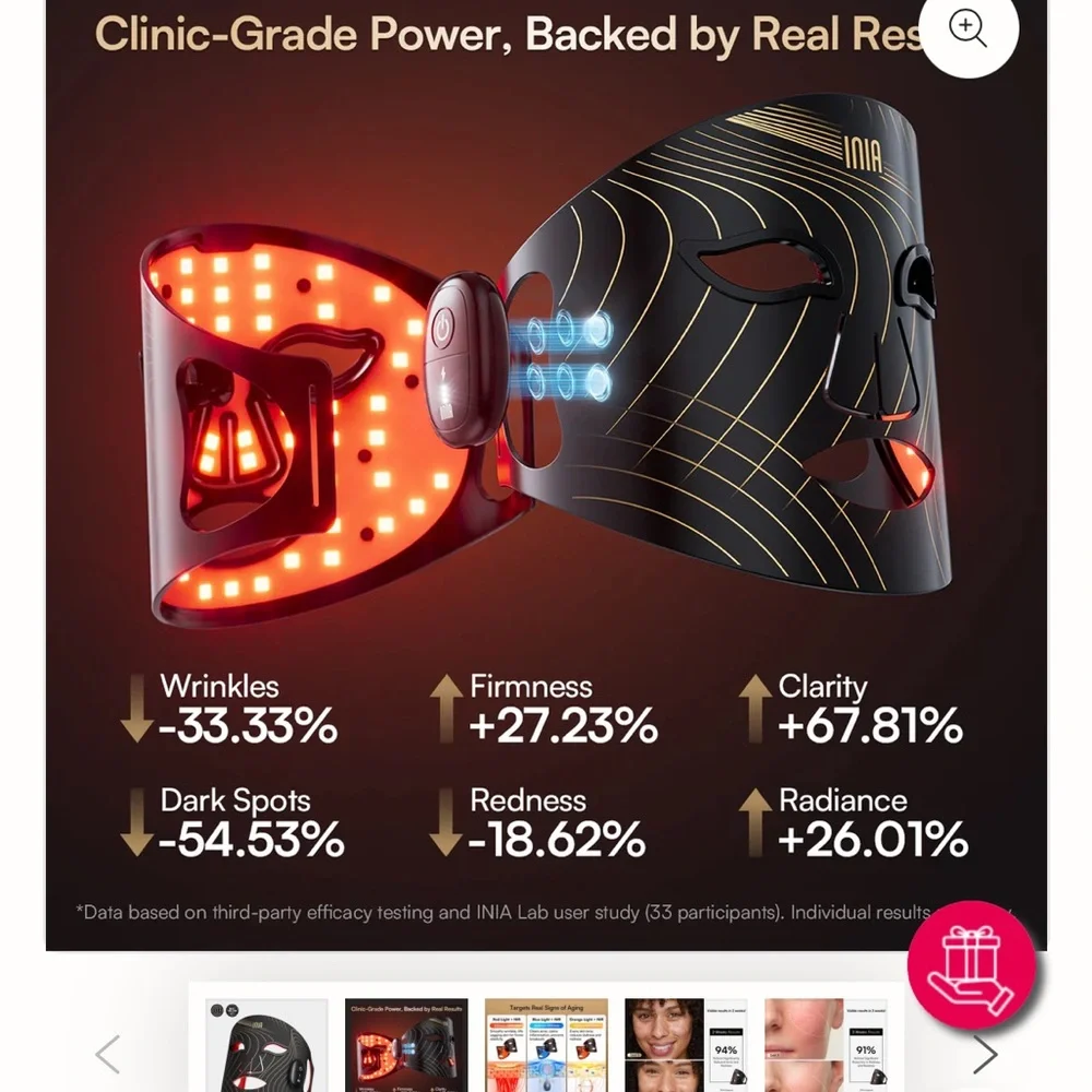 Inia LED Therapy Mask - Picture 3 of 5